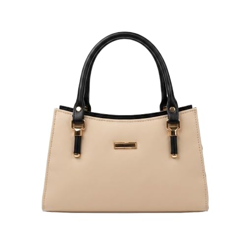 Black Leopard Women's PU Leather Handbag Cream and Black-picture-46