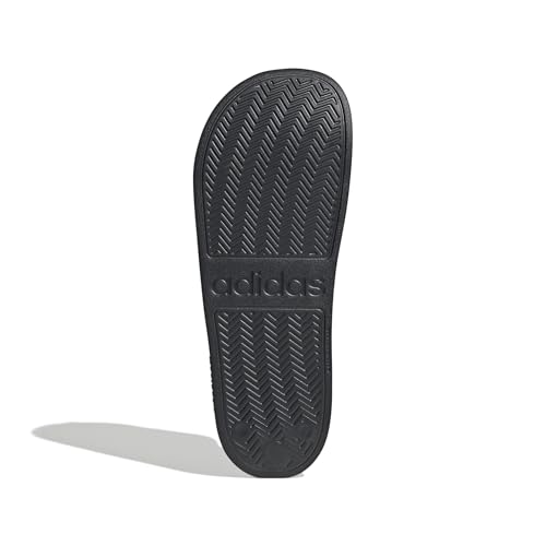 Image of adidas Women ADILETTE SHOWER Synthetic Swim Slide FTWWHT /GOLDMT /BOGOLD | LUT50
