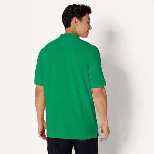 Image of Amazon Essentials Men's Regular-Fit Short Sleeve Cotton Pique Polo Shirt (Available in Big & Tall)