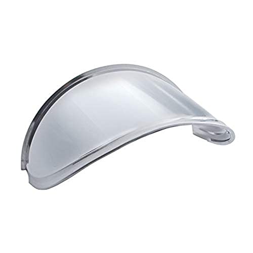 United Pacific 10532 Polished Stainless Steel Drop Style Visor For 7" Headlight, Durable Construction, Smooth/Shiny Finish – One Unit by United Pacific - Used condition - US$7.93