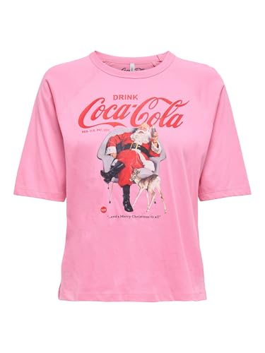 T-shirt Coca Cola ONLY évitez le pull de Noël trop chaud femme