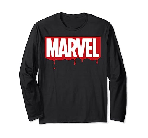 T-shirt Marvel respirant pour éviter le froid de mi-saison avec son logo original graphique