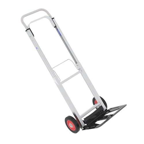 Carrito plegable pequeño con ruedas giratorias 360° miniatura 4