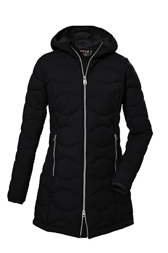 G.I.G.A. DX Damen Steppparke mit Kapuze/Funktionsparka in Daunenoptik GW 20 WMN QLTD PRK, schwarz, 38, 39844-000