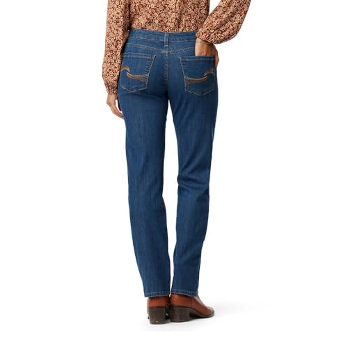 Levi Strauss Signature Gold Women's True Straight Jeans (Brushed)3