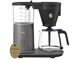 AEG CM7-1-4MTM Kaffeemaschine / 6 min pro Kanne / präzises Brühen / Aromawahl / Mischdeckel / Entkalkungswarnung / Glaskanne / 9 Tassen / Warmhaltefunktion / Anti-Tropf / autom. Abschaltung / grau