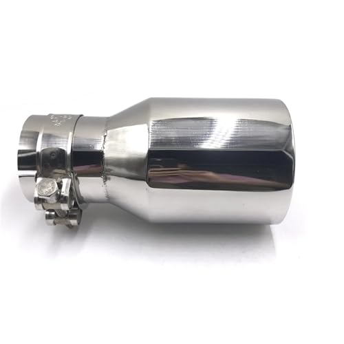 Tuyaux d'échappement voiture ternes : solution avec l'embout silencieux chromé 63mm