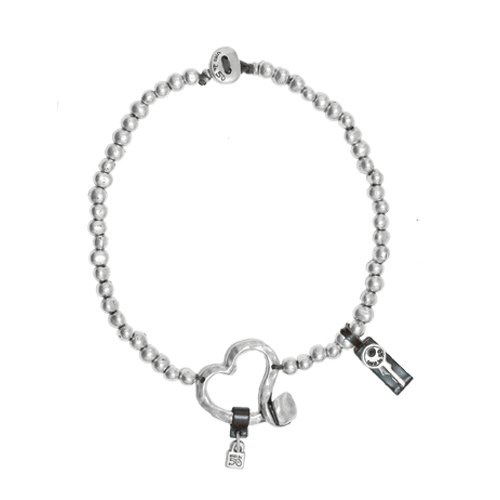 collar corazon uno de 50