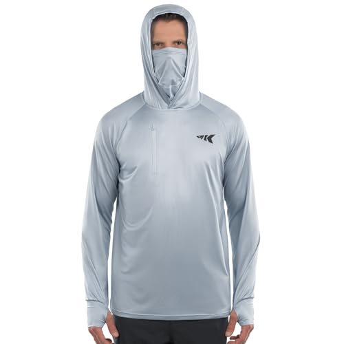 KastKing Sun Tamer Performance Fishing Hoodie, UPF 50 Sun Protection Shirt, Built-in Neck Gaiter, HYDROCOOLING Cooling Fabric2