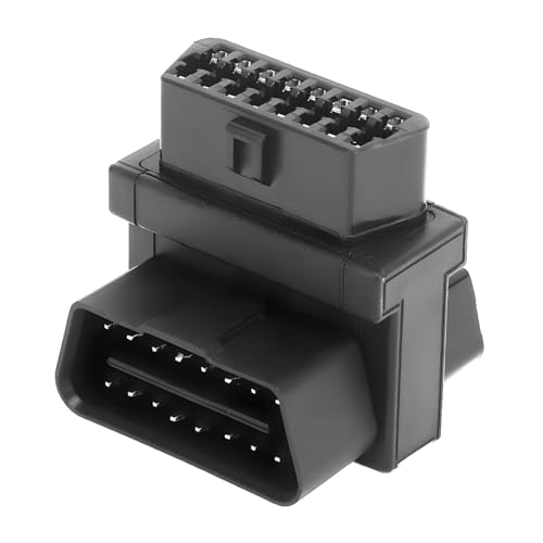 Zpana OBD2 Splitter OBDII Full 16 Pin One Male to Two Female Extension Converter Adapter OBD Cord Cable Extender Connector Universal for Most Automotive Diagnostic Accessories