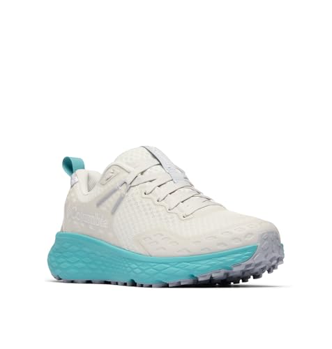 Columbia Women's Konos TRS Outdry Waterproof Shoe, Moonstone/Teal, 7.5