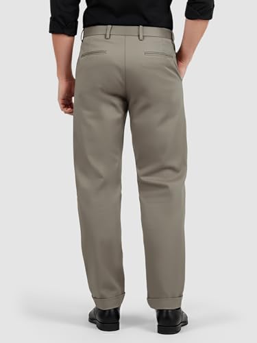Image of Beyoung Men's Japanese Pants | Slouchy Fit 4 Pocket Classic Trousers for Men | Lightweight & Wrinkle-Resistant Formal Wear