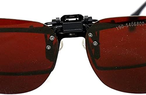 EP-1 190-540nm & 900-1700nm OD4+ CE Wide-Spectrum Continuous Absorption Laser Protective Clip-on Glasses Safe Goggles with Case