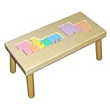 Damhorst Toys Child's Name Puzzle Stool Pastel Letters