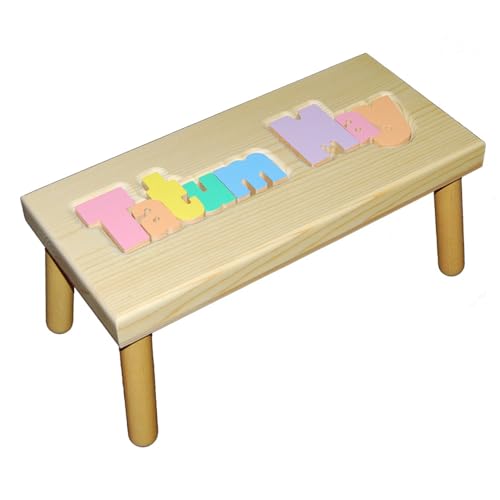 Damhorst Toys Name Puzzle Stool Pastel Letters