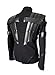 ZM ATTIRE Men’s Black Tactical Strap Blazer Futuristic Cosplay Armor Leather Strap Fashion K-Pop Inspired Outfit