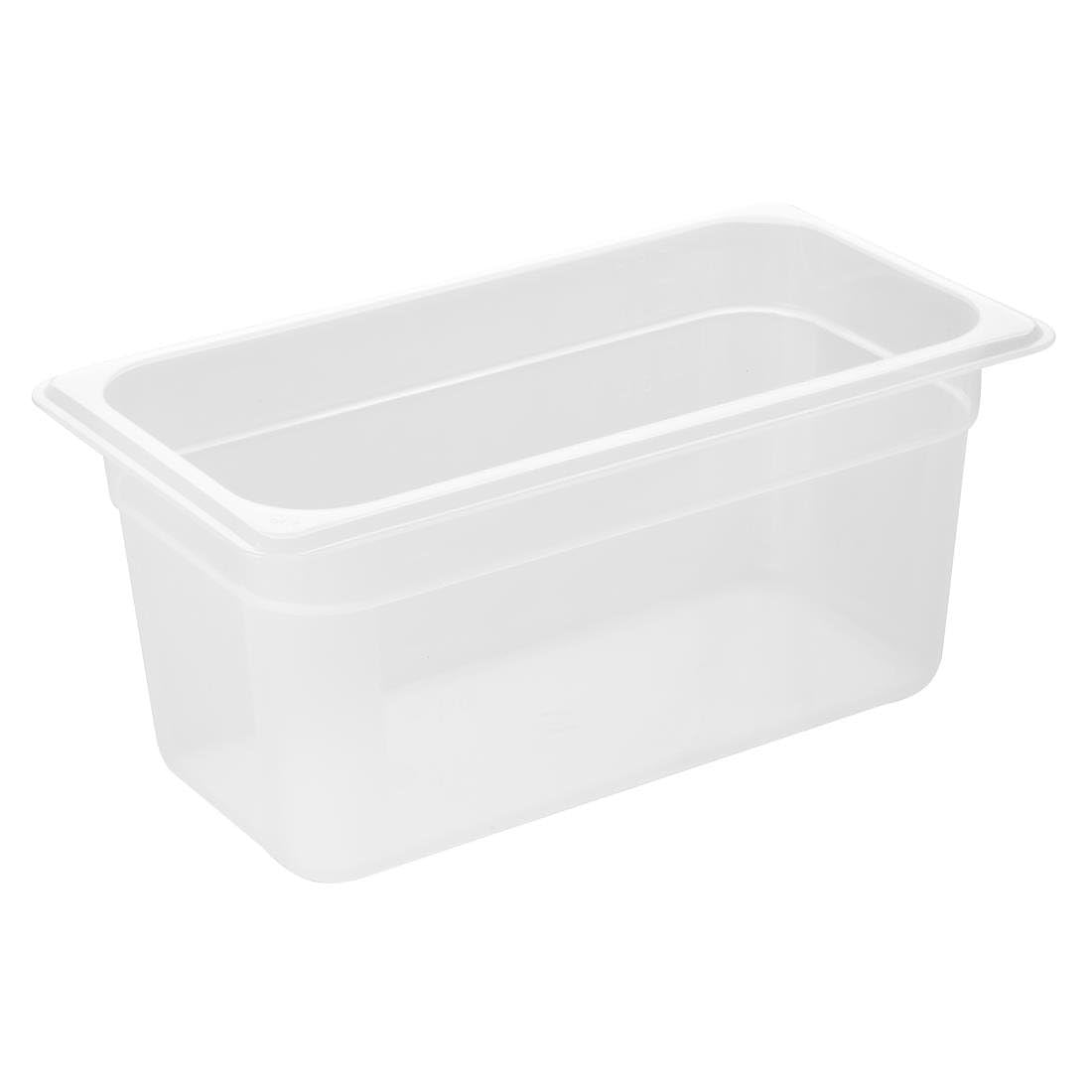 Nisbets Essentials Container Polypropylene, GN 1-3 150 mm 5.3 Ltr