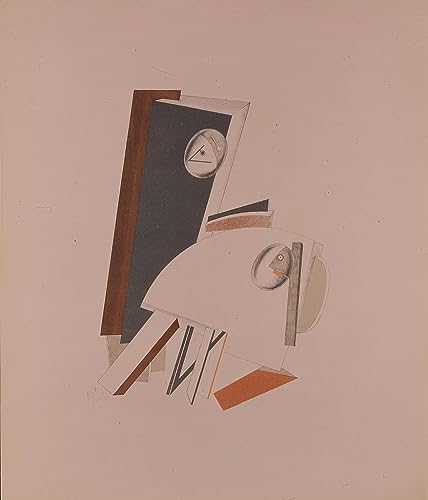 Affiches et gravures opéra Lissitzky impression sur toile figurine des lâches 60x90