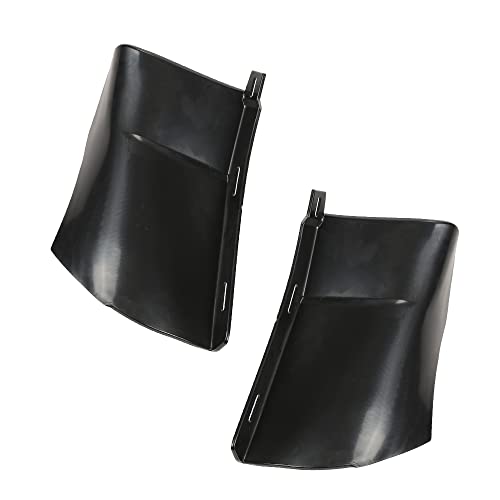 PIT66 Rear Bumper Filler, Compatible with 86-90 Chevy Caprice/Impala 2Pcs Rear Bumper Quarter Panel Fillers Kit Black