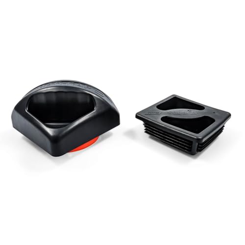 Image of Camco 40310, Magnetic RV Bumper Cap | Features Heavy-Duty Neodymium Magnets, Small Airflow Vent Holes, and Includes a Bonus No-Insect Bumper Cap