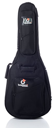 Bespeco BAG100CG Housse pour Guitare Classique Noir - Les Beatles, Paul McCartney, John Lennon, RIngo Starr, George Harrison Bespeco BAG100CG Housse pour Guitare Classique Noir