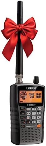 Uniden Bearcat BC125AT Handheld Scanner, 500-Alpha-Tagged Channels, Close Call Technology, PC Programable, Aviation, Marine, Railroad, NASCAR, Racing, and Non-Digital Police/Fire/Public Safety.