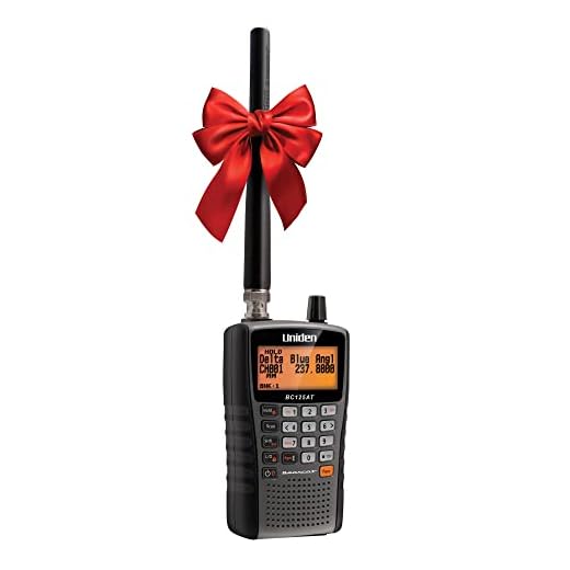 Uniden Bearcat BC125AT Handheld Scanner, 500-Alpha-Tagged Channels, Close Call Technology, PC Programable, Aviation, Marine, Railroad, NASCAR, Racing, and Non-Digital Police/Fire/Public Safety.