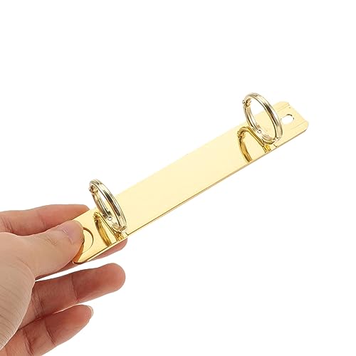 Angoily 2 Clipes De Fichário Mecanismo De Bloqueio De Fichário Mecanismo De A5 Aglutinante Fichário