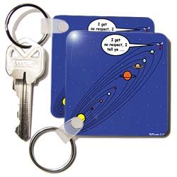 Pluto perd Planet état Porte-Clés humour dessinateur Rich Diesslins - 2