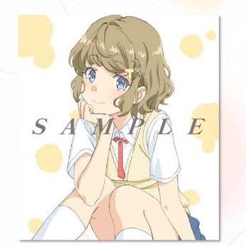 Amazon.co.jp: 入場者特典 描き下ろし 色紙 古賀朋絵 青春ブタ野郎は