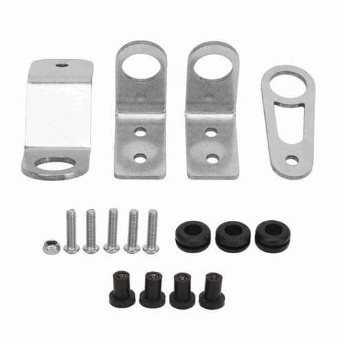 Kit de soporte de radiador atornillable, soporte de montaje de metal resistente para EG DC2 EK K Swap K20 K24, reemplazo de motor