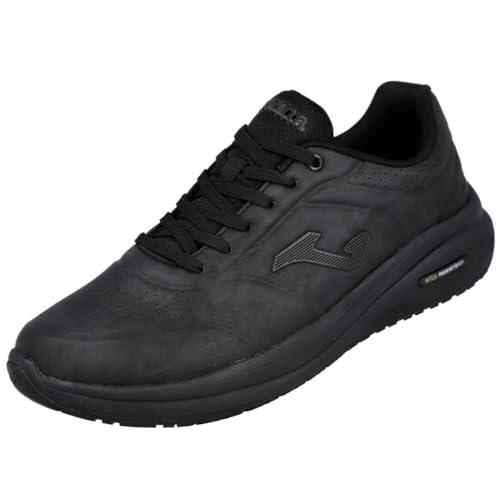 Joma Rayan Men CRAYW2421 Zapatillas Confort Memory Foam Especial Horma Ancha para Hombre Negra 40 EU