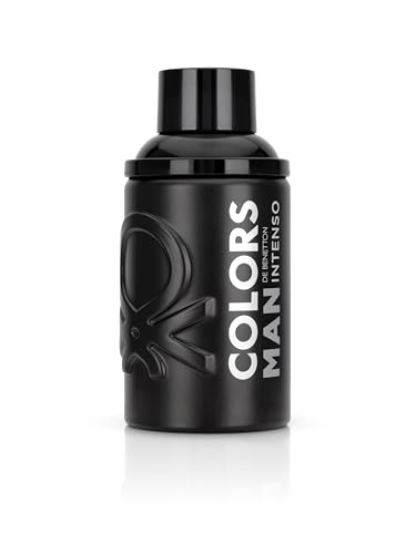 Image of United Colors of Benetton Colors Black For Men Intenso Eau De Parfum Spray, 100ml Musk