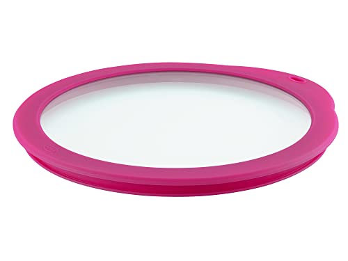 Rosle-Bowl-Set-of-2-Food-Storage-Lids-Diameter-20-and-24-cm-Pink-Charity-Edition-Stainless-Steel-Bowls-for-Preparation-and-Storage-of-Food-Dishwasher-Safe