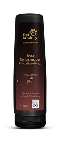 Pet Society Super Premium Condicionador Brilho e Desembaraço Cães e Gatos - 290 mL