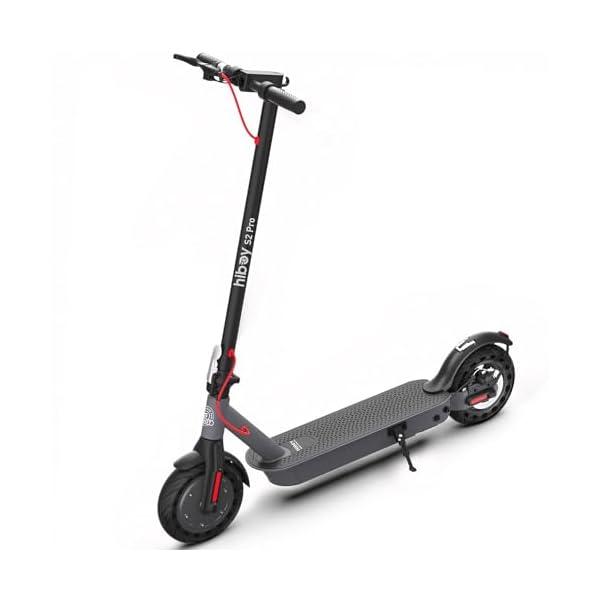 Hiboy S2 Pro Electric Scooter, 500W Motor, 10″ Solid Tires, 25 Miles Range, 19 Mph Folding Commuter Electric Scooter for Adults (Optional Seat)