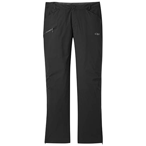 Outdoor Research Womens Prologue Storm Pants  Water and Wind Proof Rain Pants Black