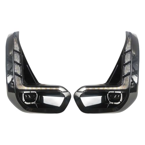 Luz DRL 12V para Toyota Hilux Revo Rocco 2020 a 2022 con iluminación LED de tres colores