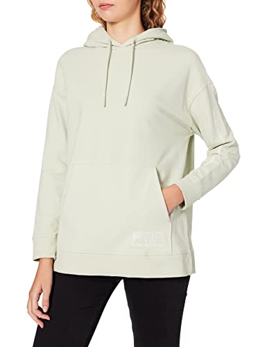 Comma CI Damen Sweatshirt Langarm, 72E7 Light Green Placed, 36