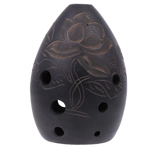 Professional Chinese Flute Xun Instrument Ceramic Ocarina Ancient Xun Instrument Ceramic Ocarina...
