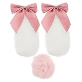 HOMOBABE モーターサイクル用 帽装飾品 ぬいぐるみ素材のかわいいウサギ耳 ヘルメットデコレーション 耐久性と実用性を備えたバイク モトク