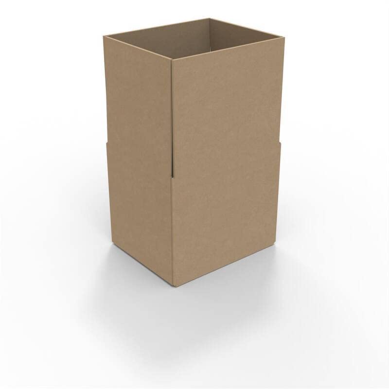 Lot de 100 cartons d'expédition - Dimensions intérieures : 160 x 120 x 120 mm - Double cannelure