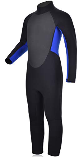REALON Kids Wetsuit Shorty Boys Girls 3mm Neoprene One Piece Thermal Swimsuit 2mm