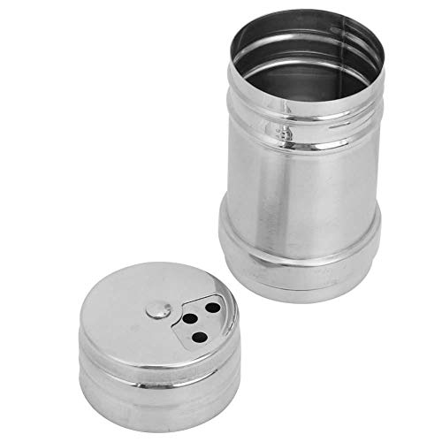 Atyhao Spice Bottle, Stainless Steel Spice Condiment Bottle Kitchen Gadget Seasoning Organizer Jar Canister(Medium) - Image 4