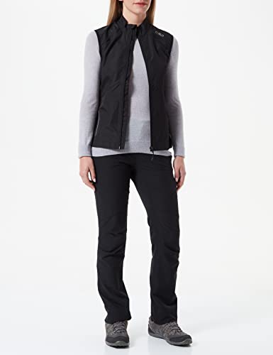 CMP Damen Lightweight, Windproof Unlimitech Waistcoat,Schwarz,D38