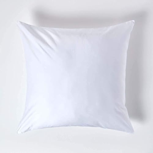 Ropa De Cama 1000TC Housewife Square/Continantal Pillow Case 1000% Egyptian Cotton Spreme White Pillow Covers Housewife European Square SIZE 65 x 65 CM