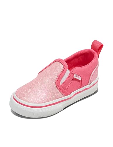 Vans Kids Asher Slip-On Shoe - Girls Sneakers for Everyday Wear Walking School & Fashion
