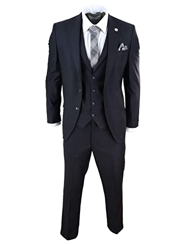 Costume homme 3 pièces à revers de pointe style tuxedo chic