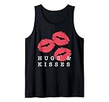 Hugs and Kisses - Christmas Greetings with Love