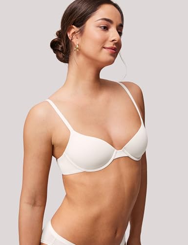 Image of T-Shirt Bras for Women Small Breasted Demi Underwire Lightly Lined Bras 32AA-38A